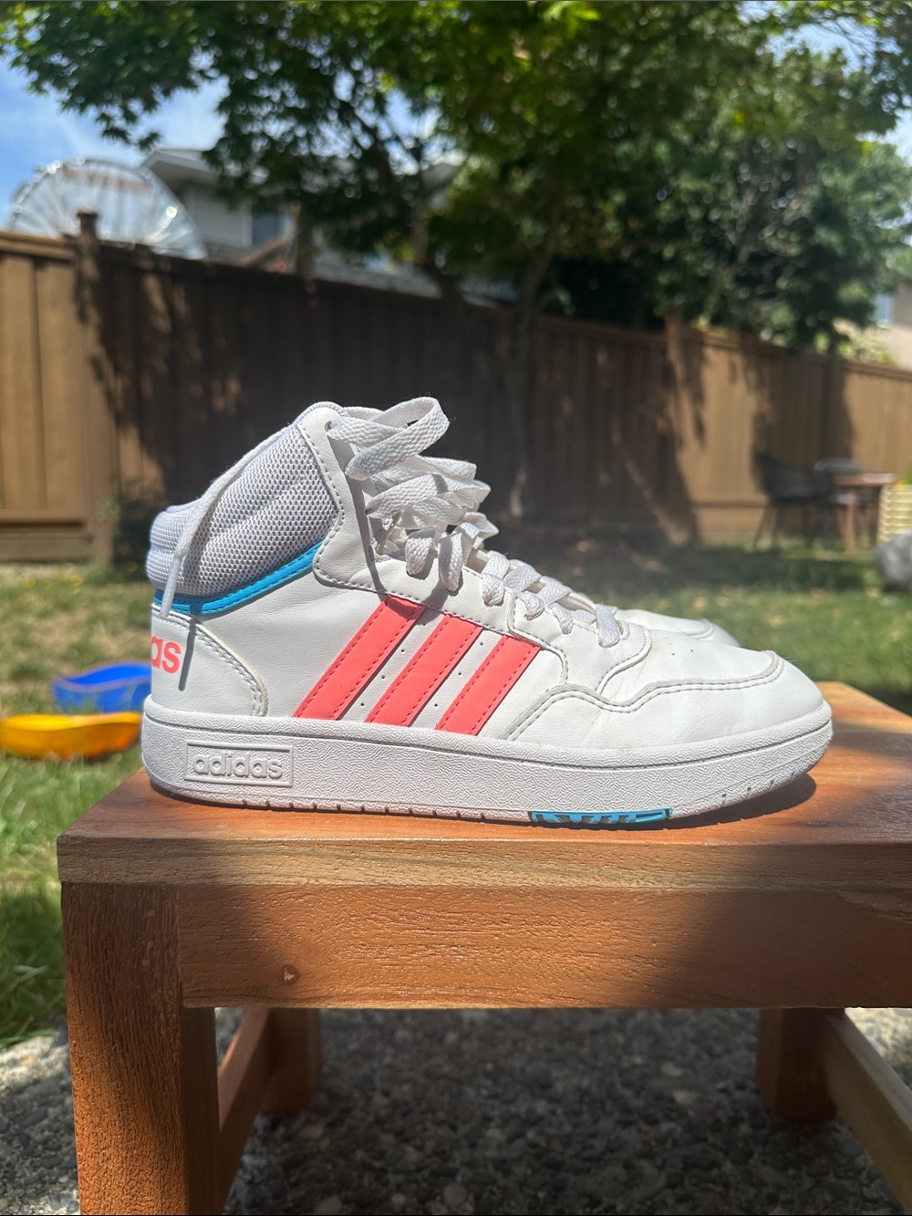 Adidas Hoops Mid 3.0 – Youth Size 4 (Fits Women’s 5.5–6)